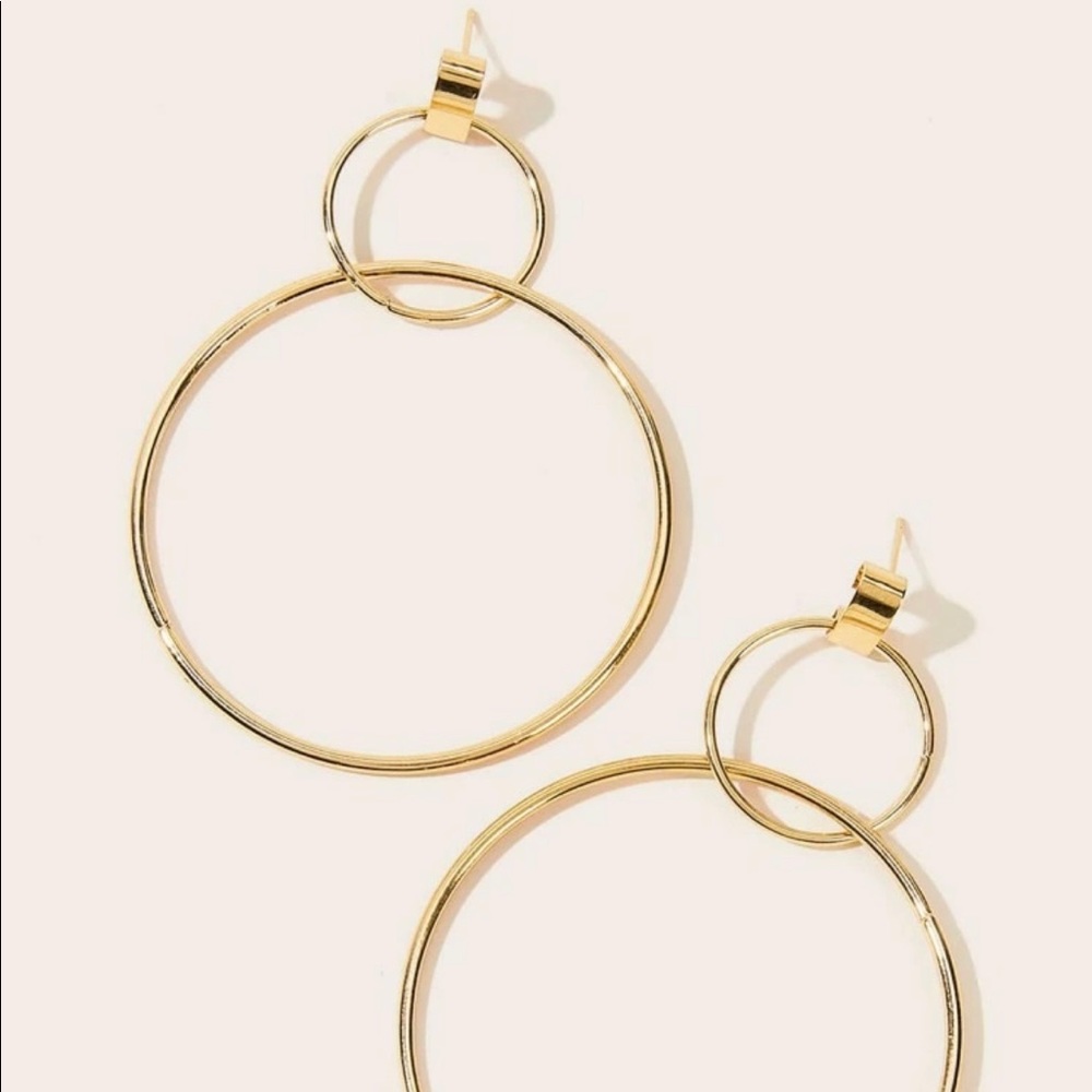 ✨Double Circle Hoops✨